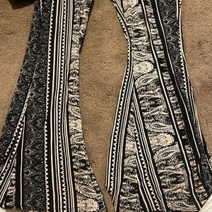 Flare legging material